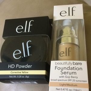 e.l.f. HD Powder and Foundation